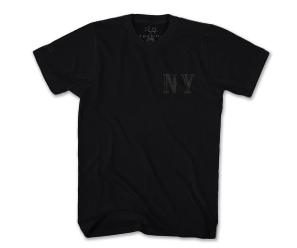 Primo NY Tee Black on Black