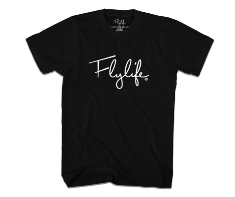 Signature Logo Tee - Black/White